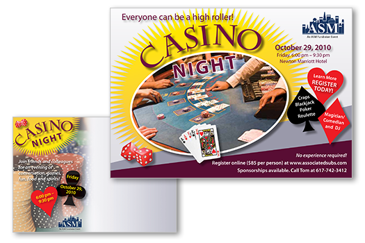 website design services - postcards