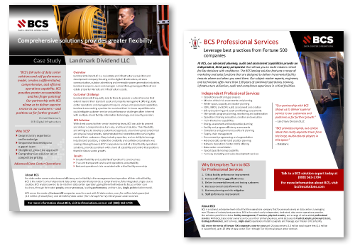 Case study and data sheet design services