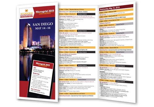 Conference event agenda design services