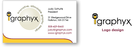 business cards and logos page